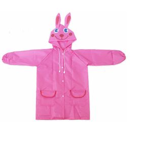 THC Thai Shop Funny Rain Coat (Option: Pink-M)