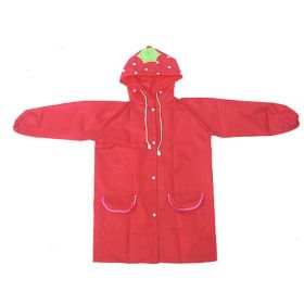 THC Thai Shop Funny Rain Coat (Option: Red-M)